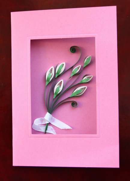 Квиллинг открытки