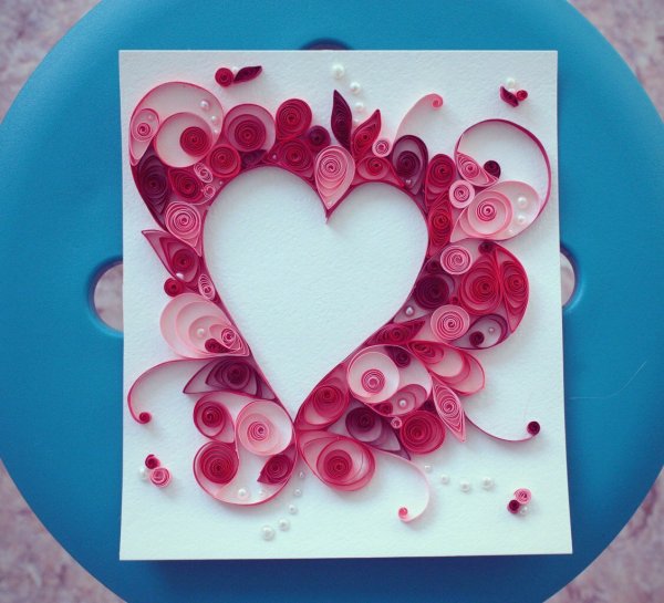 Открытка для мамы своими руками