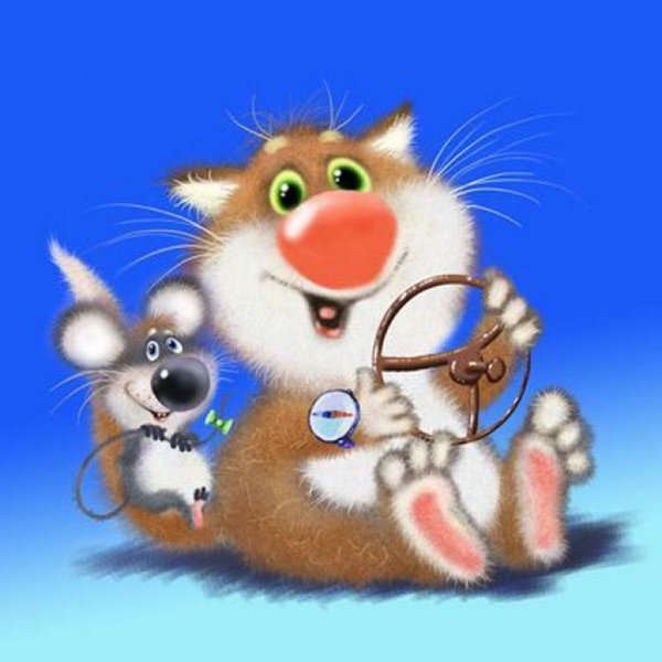 Художник Лев Бартенев мышки