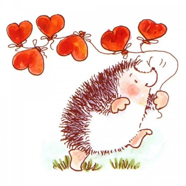 Влюбленный Ежик
