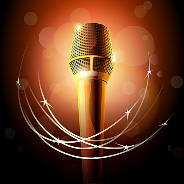 Книга и микрофон