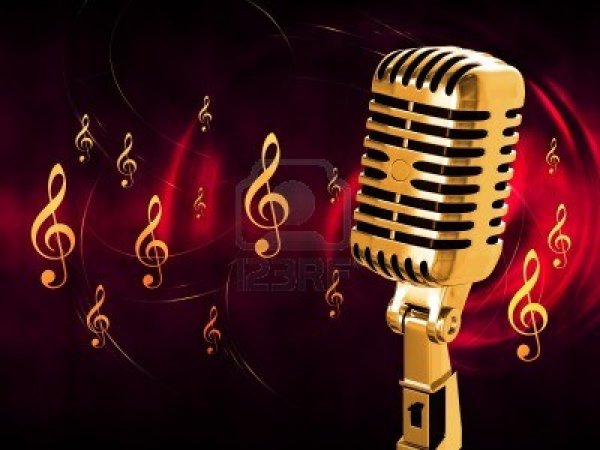 Микрофон с нотками