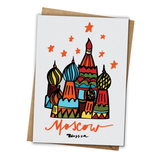 Открытки с видами Москвы