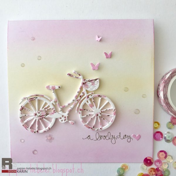 Открытка подвеска Скрапбукинг