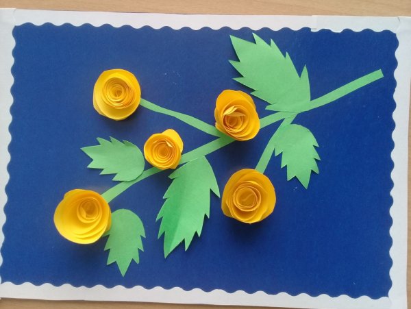 Полуобъемная аппликация