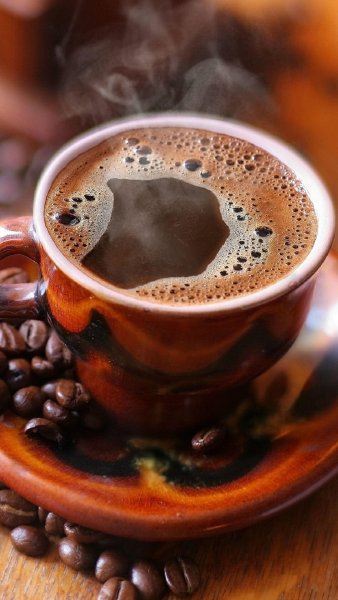 Красивый кофе