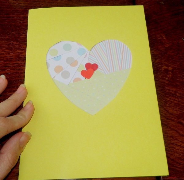 Легкие открытки своими руками