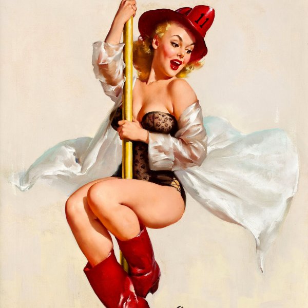 Джил Элвгрен Gil Elvgren американский художник