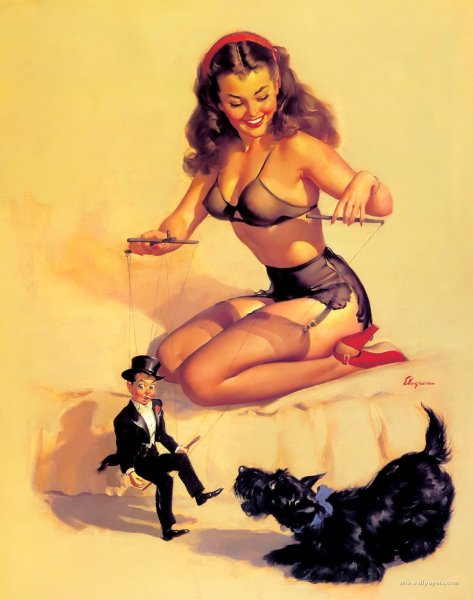 Художник Gil Elvgren