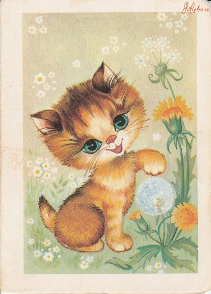 Открытки с котятами
