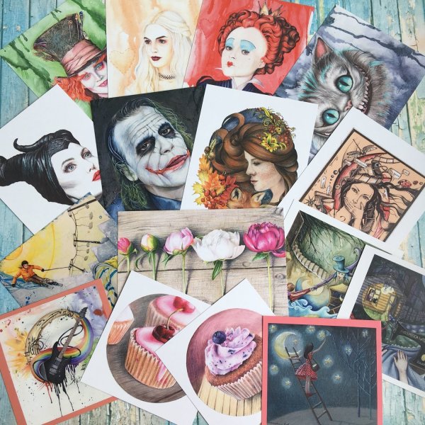 Коллекция открыток подписчиков