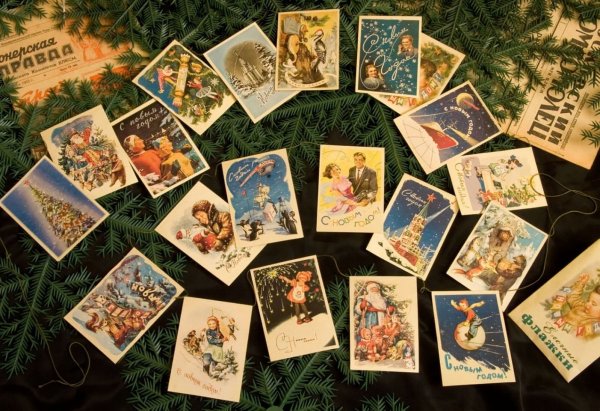 Коллекция советских открыток