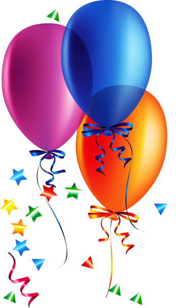 С днём рождения шарики