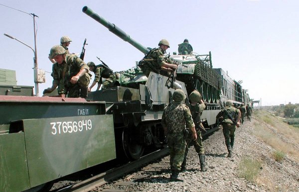 Бронепоезд Ханкала