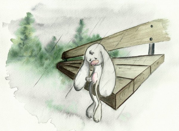 Грустные рисунки