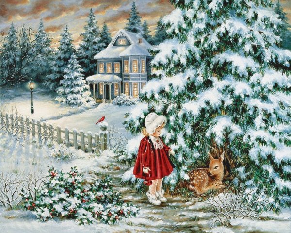 Ангелочки. Художница Dona Gelsinger