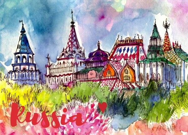 Иллюстрации городов России
