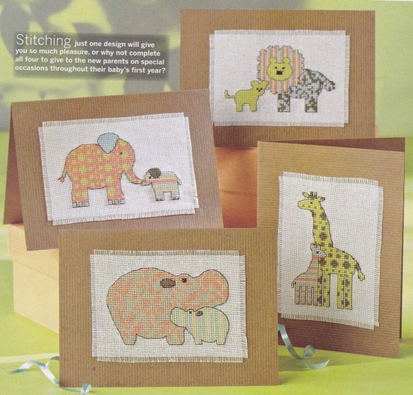 Открытки с вышивкой крестом своими руками