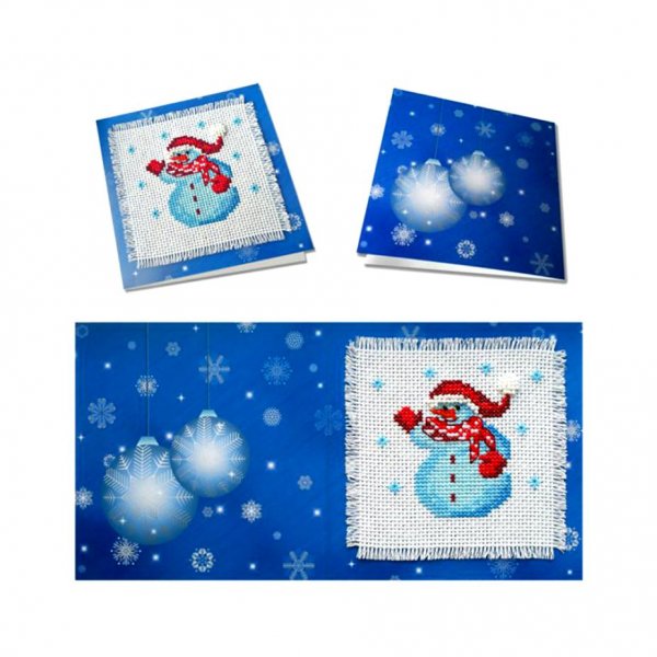 Набор для изготовления новогодней открытки