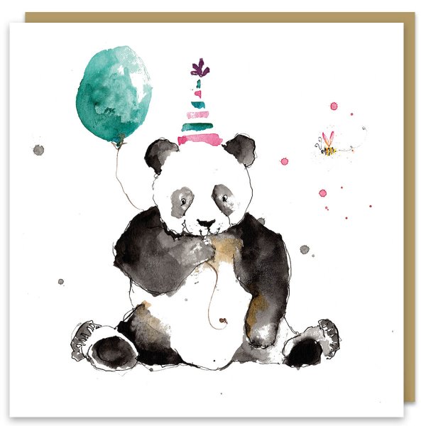Поздравительные открытки с пандой