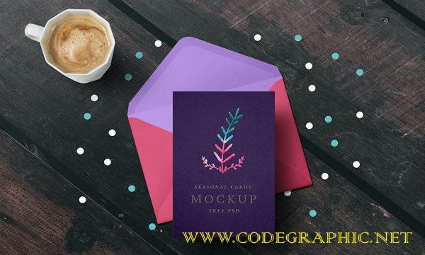 Мокапы открыток