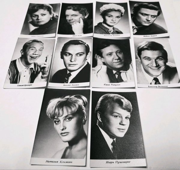 Советские актеры Леонов