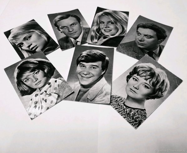 Коллажи советских артистов