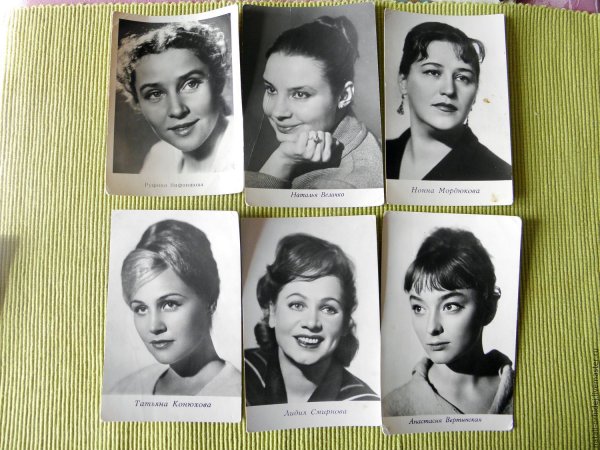 Советские актеры коллаж