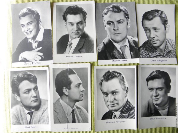 Фотографии актеров советского кино