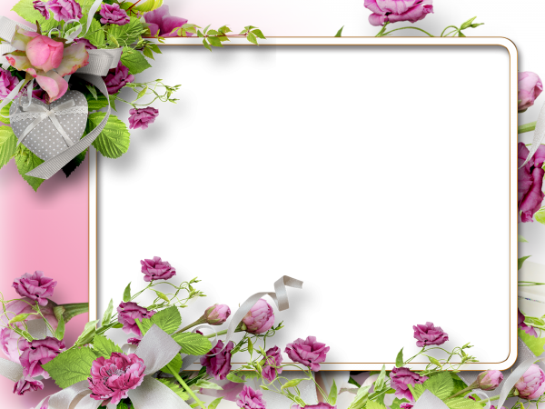 Красивая Цветочная рамка