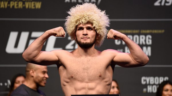 Хабиб Нурмагомедов открытка