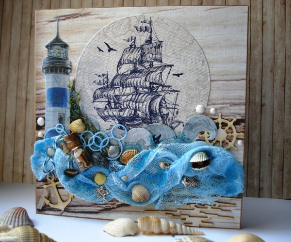 Натюрморт в морском стиле
