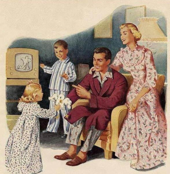 Ретро семья