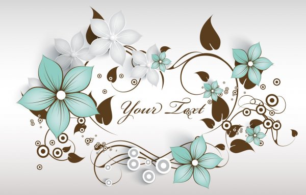 Узоры и цветы