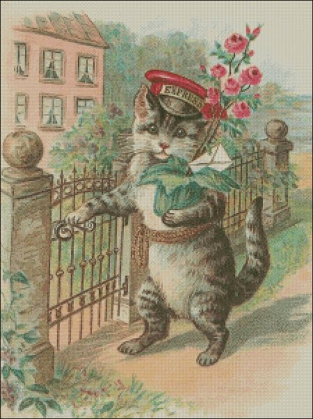 Винтажная кошечка