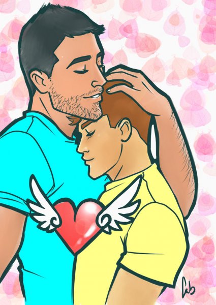 Рисунки парней