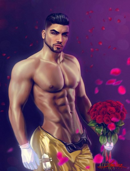 Голые мужчины арт искусство