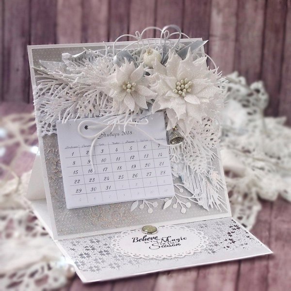 Настольный календарь своими руками