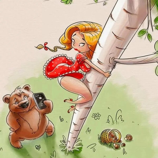 Весёлые рисунки прикольные