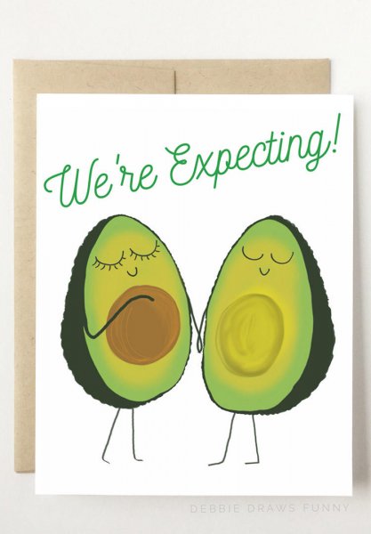 Открытки с намеком на беременность