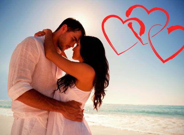 Романтические объятия