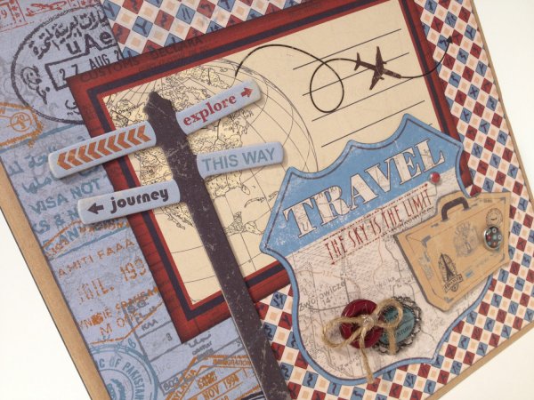 Открытки в стиле путешествий