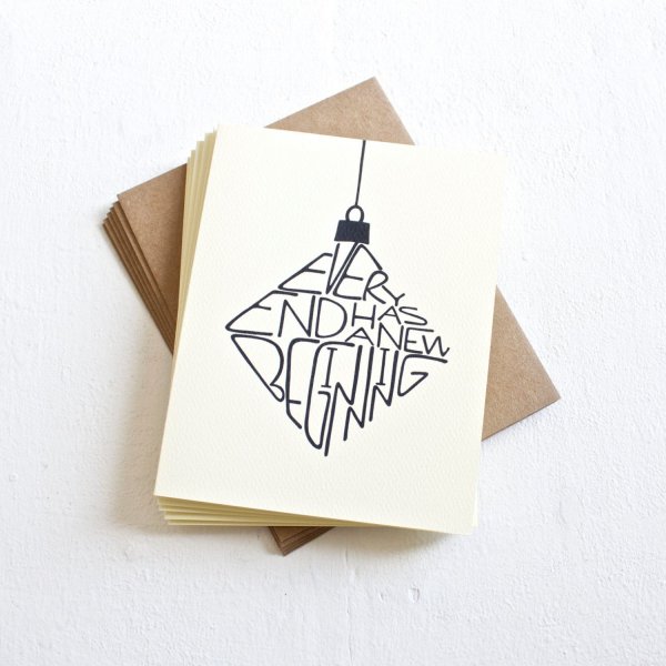 Минималистические открытки