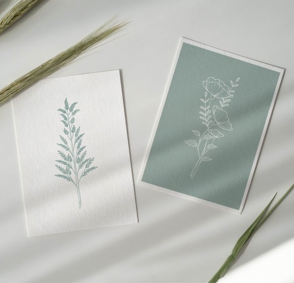 Открытки Минимализм