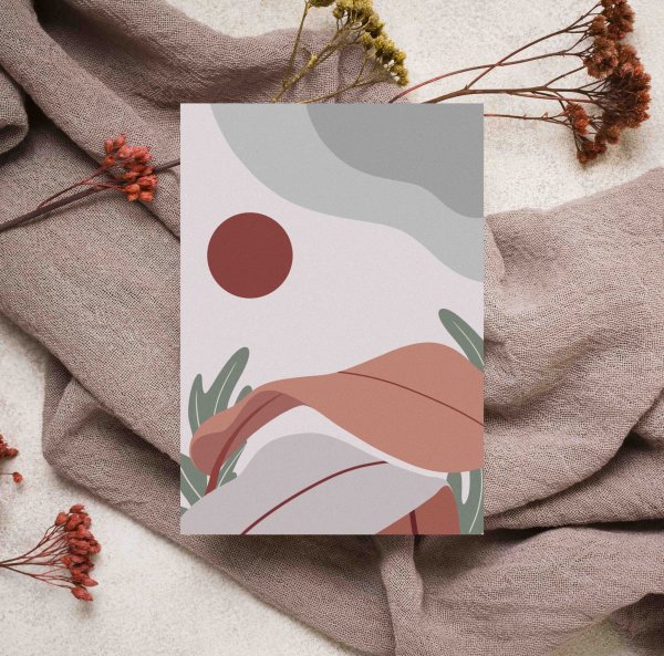 Открытки Минимализм