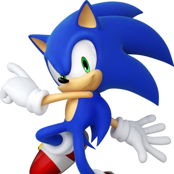 Sonic Generations Modern Sonic арт