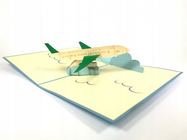 Открытка самолет