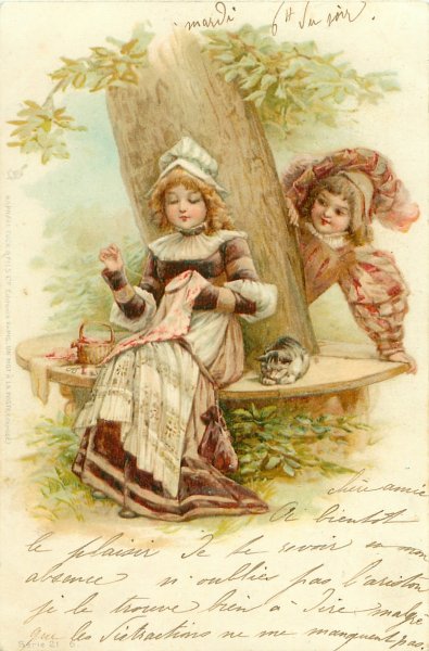 Иллюстрации в винтажном стиле