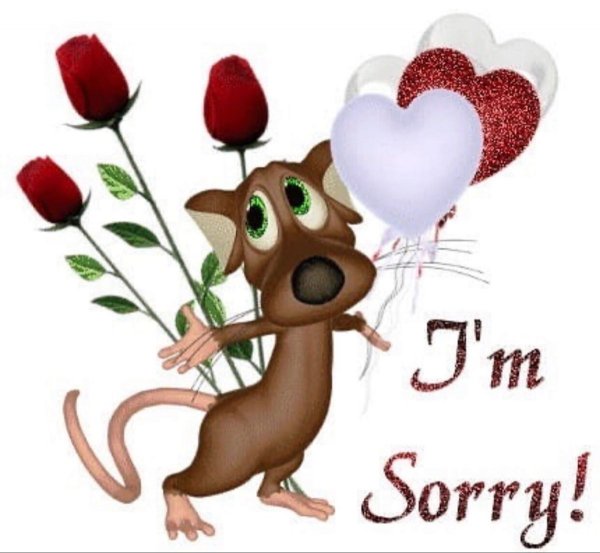 Красивые картинки с извинениями