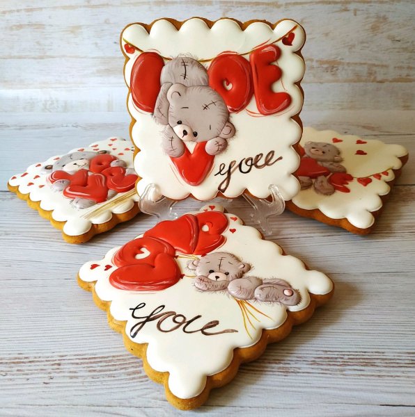 Пряничная открытка